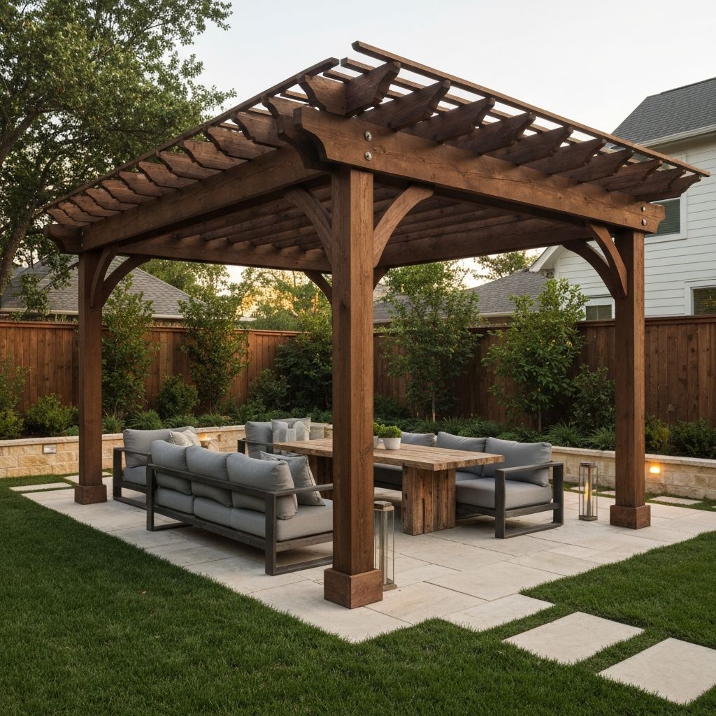 Custom pergolas in Dallas